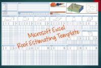 Residential Electrical Estimating Spreadsheet Spreadsheet For Residential Cost Estimate Template