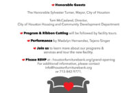 Save The Date! Grand Opening & Ribbon Cutting Ceremony With Fascinating Ribbon Cutting Ceremony Agenda