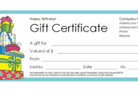 Shopping Spree Gift Certificate Template Dalep Pertaining To Mary Kay Gift Certificate Template