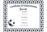 Soccer Award Certificate Template (2 | Free Printable With Fantastic Soccer Mvp Certificate Template