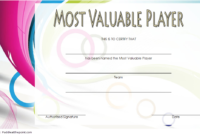 Soccer Mvp Certificate Template Free 7 In 2020 Throughout Free Free Softball Certificates Printable 7 Designs