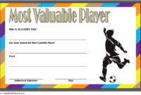 Soccer Mvp Certificate Template With Epic School Football With Free Youth Football Certificate Templates