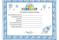 Spin Master Build A Bear Build A Bear Workshop® Furry With New Teddy Bear Birth Certificate Templates Free