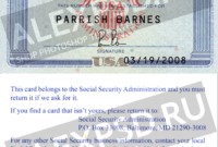 Ssn Blank Social Security Card Alexpsd With Blank Social Security Card Template Download
