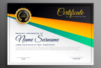 Stylish Certificate Of Appreciation Template Download Throughout Fantastic Free Template For Certificate Of Recognition