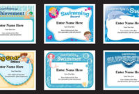 Swimming Slogans, Sayings And Phrases For Your Team Intended For New Swimming Certificate Templates Free
