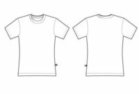 T Shirt Printable Template Cliparts.co With New Blank Tshirt Template Pdf