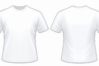 T Shirt Template Photoshop Elegant Blank Tshirt Template Within Amazing Blank T Shirt Outline Template