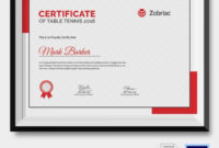 Table Tennis Certificate Template 7+ Free Word, Pdf, Psd Throughout Simple Printable Tennis Certificate Templates 20 Ideas