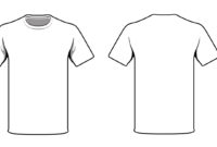 Tee Shirts Outline | Free Download On Clipartmag With Regard To New Blank Tshirt Template Pdf