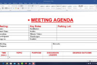 Template For Meeting Agenda|نموذج اجندة الاجتماعات فى With Recurring Meeting Agenda Template