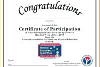 The Amazing 🥰Free Printable Certificate Of Participation With Certification Of Participation Free Template