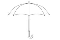 The Wonderful Umbrella Template | Freevectors With Regard With Awesome Blank Umbrella Template