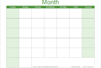 Weekly Calendar Blank Template Inside Amazing Blank Calender Template