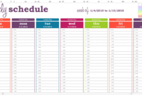 Weekly Calendar Template With Times Excel Template Regarding Fantastic Blank Calander Template