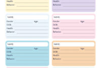 Student Agenda Template For Academic Organization