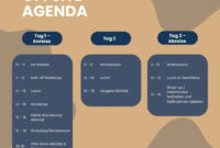 Offsite Meeting Agenda Template